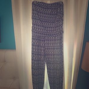 Black and white romper